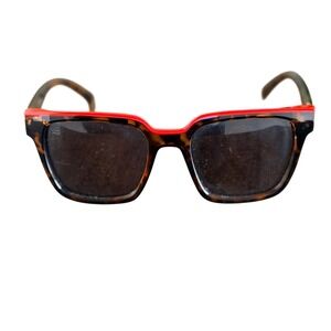 Neven Venice Boardwalk Sunglasses Mens OS Tortoise Red Square Never Odd Or Even